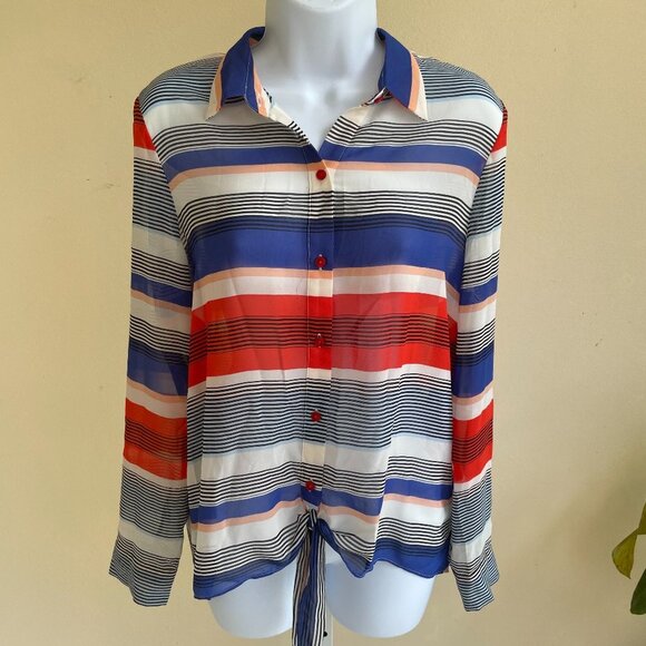 LAUNDRY BY SHELLI SEGAL - Button Down Shirt - SZ S - Picture 6 of 7